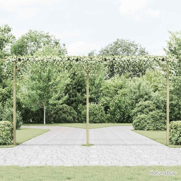 Pergola de jardin 410 x 40 x 203 cm Bois