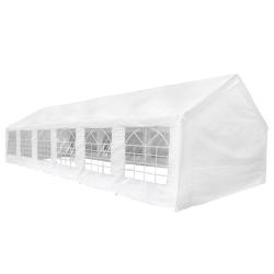 Tissu de tente sans cadre Blanc 12 x 6 m PE