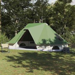 Tente Tipi avec toit Vert 680 x 430 x 270 cm taffetas