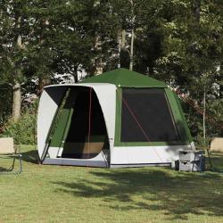 Tente de camping Cabane Vert 420 x 420 x 227 cm Polyester