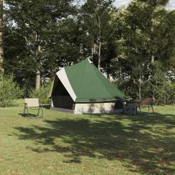 Tente Tipi avec toit Vert 400 x 346 x 250 cm taffetas