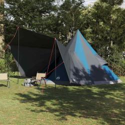 Tente Tipi avec toit Bleu 510 x 690 x 330 cm taffetas