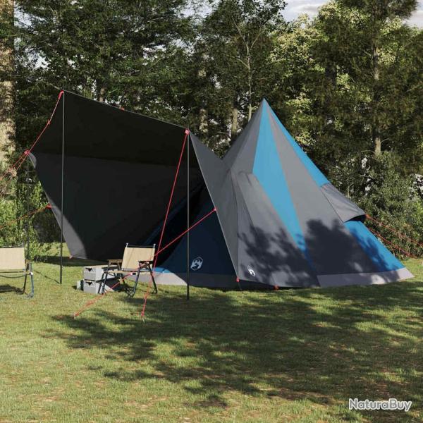 Tente Tipi avec toit Bleu 510 x 690 x 330 cm taffetas