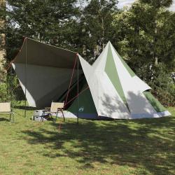 Tente Tipi avec toit Vert 510 x 690 x 330 cm taffetas
