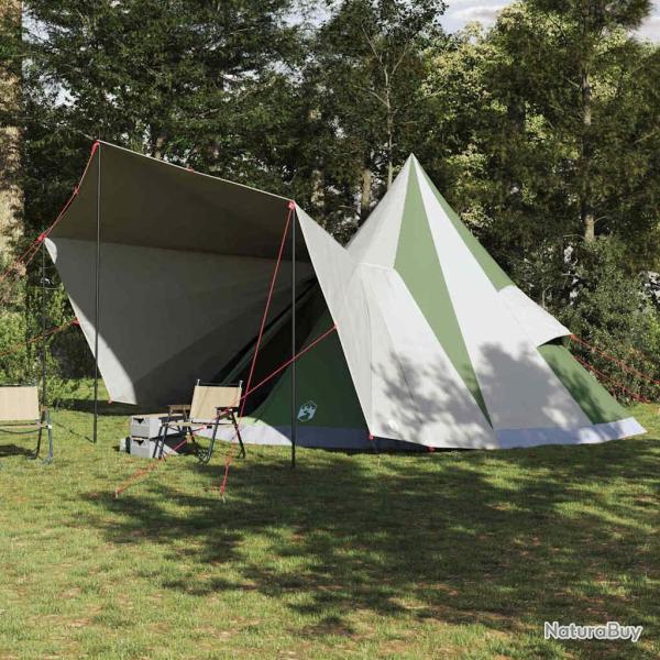 Tente Tipi avec toit Vert 510 x 690 x 330 cm taffetas