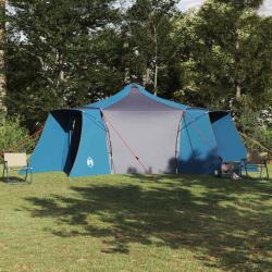 Tente Tipi avec toit Bleu 492 x 492 x 275 cm taffetas