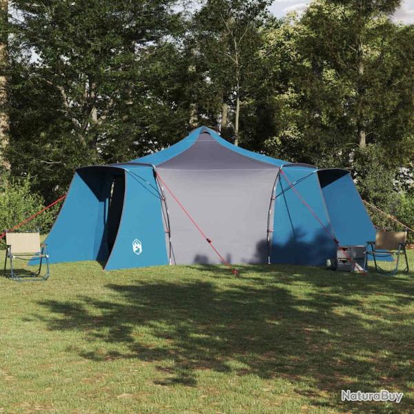 Tente Tipi avec toit Bleu 492 x 492 x 275 cm taffetas