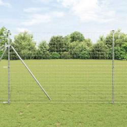 Cl&ocirc;ture Euro 1,6 x 10 m Fer rev&ecirc;tu de PVC