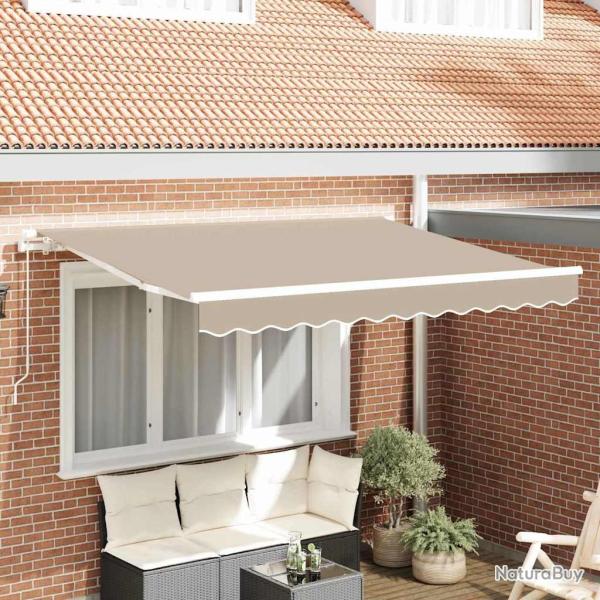 Toile de rechange pour auvent Beige 3 x 2,5 m Polyester