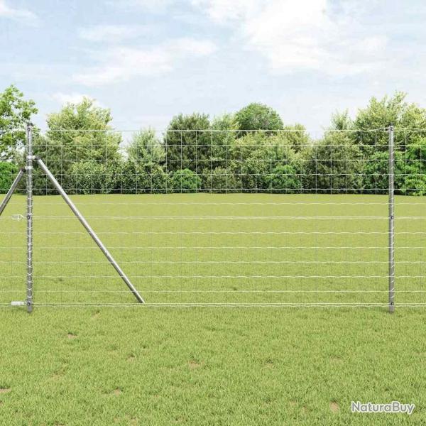 Cl�ture Euro 1 x 25 m Fer rev�tu de PVC