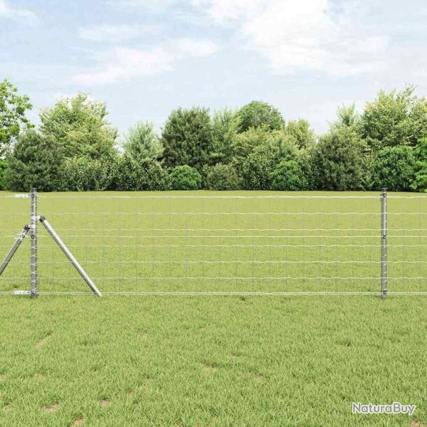 Cl�ture Euro 0,8 x 10 m Fer rev�tu de PVC