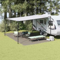 Tapis de tente Gris clair 700 x 400 cm Poly&eacute;thyl&egrave;ne