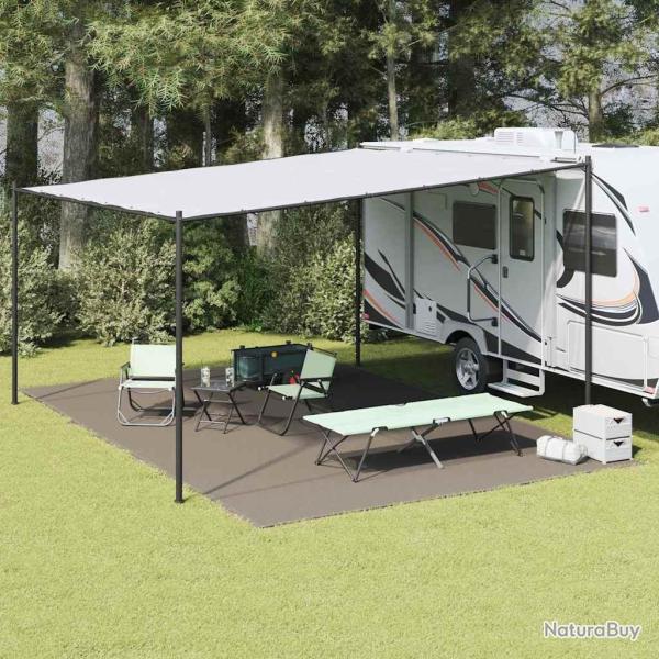 Tapis de tente Gris clair 600 x 400 cm Poly�thyl�ne