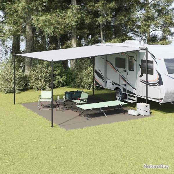 Tapis de tente Gris clair 500 x 400 cm Poly�thyl�ne