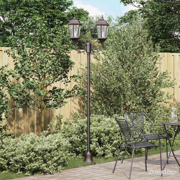 Lumi�re de jardin Bronze 68 x 20 x 235 cm Aluminium et verre