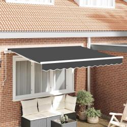 Toile de rechange pour auvent Anthracite 235 x 195 cm Polyester