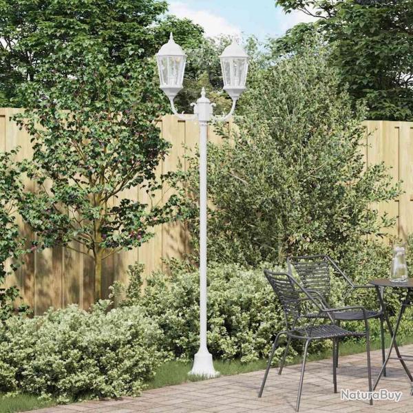 Lumi�re de jardin Blanc 68 x 20 x 235 cm Aluminium et verre