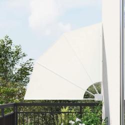 &Eacute;cran de confidentialit&eacute; pour balcon Cr&egrave;me 115 x 115 cm