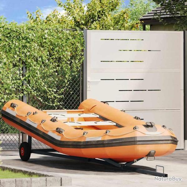 Remorque de bateau Argent� 302 x 107 x 42 cm Acier