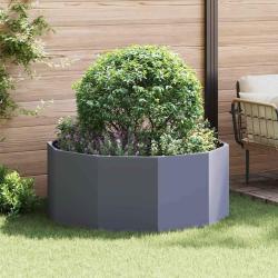Jardini&egrave;re Anthracite 120 x 120 x 50 cm Acier