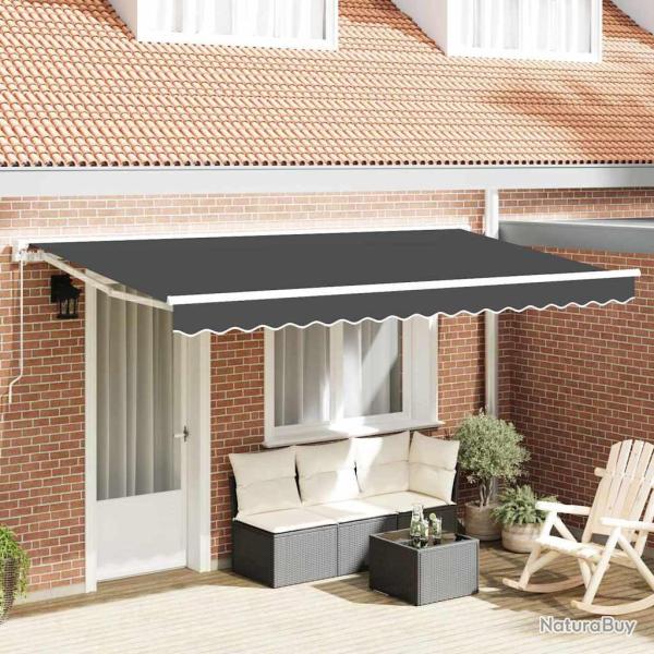 Cadre d'auvent Anthracite 350 x 200 cm