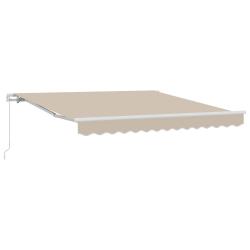 Auvent Beige 300 x 250 x 165 cm Polyester