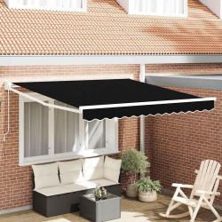 Auvent Noir 300 x 250 x 165 cm Polyester