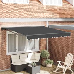 Cadre d'auvent Anthracite 300 x 250 cm