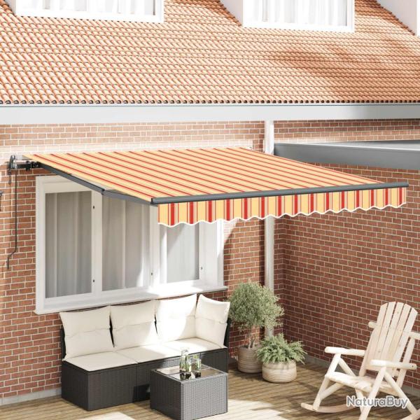 Auvent R�tractable Jaune et Orange 300 x 250 cm