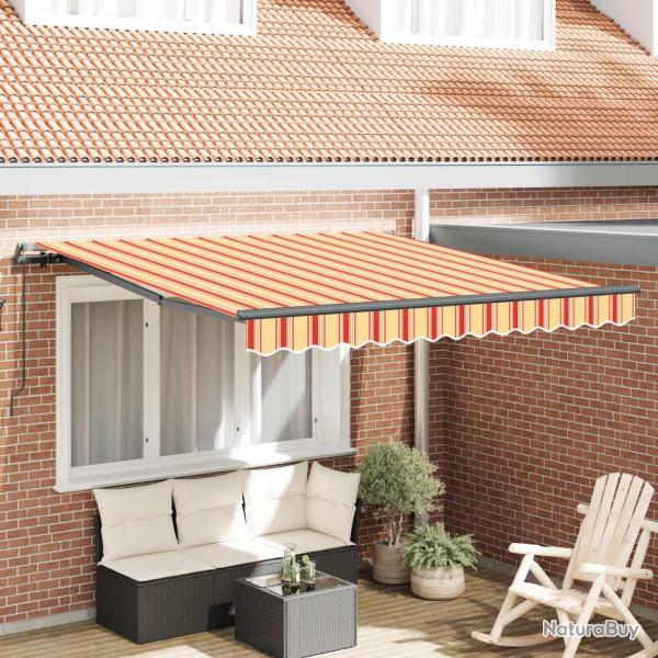 Auvent R�tractable Jaune et Orange 300 x 250 cm