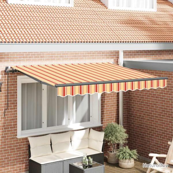 Auvent R�tractable Jaune 350 x 200 cm tissu