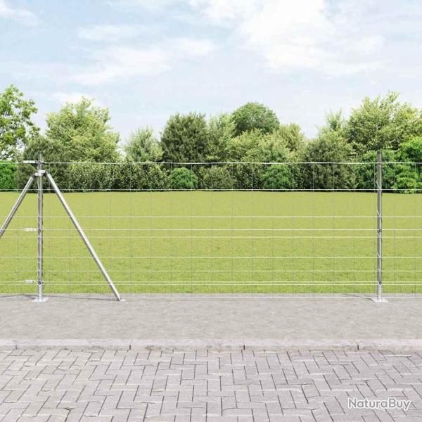 Poteau de cl�ture. Galvanis� 25 x 1 m Acier