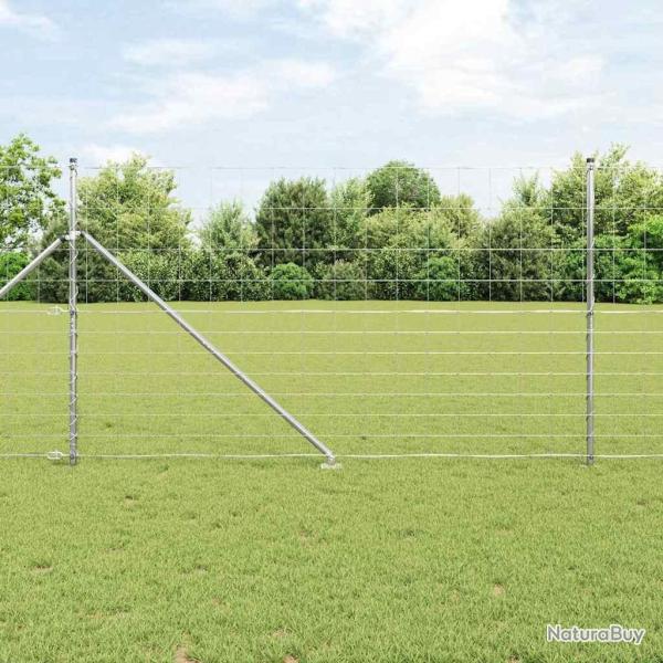 Poteau de cl�ture. Galvanis� 50 x 1,4 m Acier