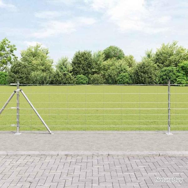 Poteau de cl�ture. Galvanis� 50 x 0,8 m Acier