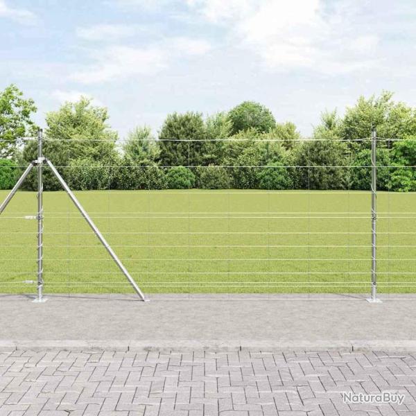 Poteau de cl�ture. Galvanis� 50 x 1,2 m Acier