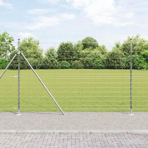 Poteau de cl�ture. Galvanis� 50 x 1,6 m Acier