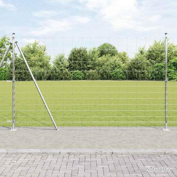 Poteau de cl�ture. Galvanis� 50 x 1,5 m Acier