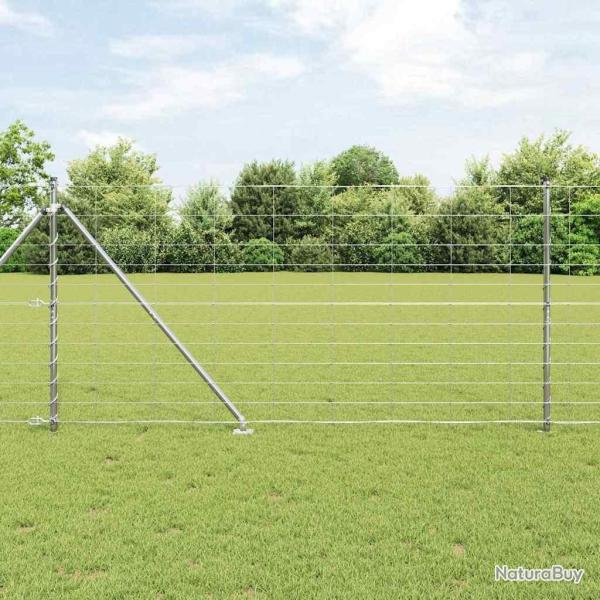 Poteau de cl�ture. Galvanis� 50 x 1,2 m Acier
