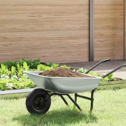 Remplacement du plateau de brouette Argent&eacute; 80 x 60 x 25 cm