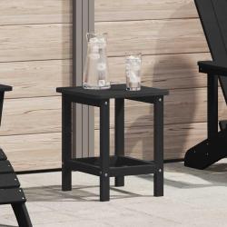 Table d'appoint Noir 38 x 38 x 46 cm Poly&eacute;thyl&egrave;ne