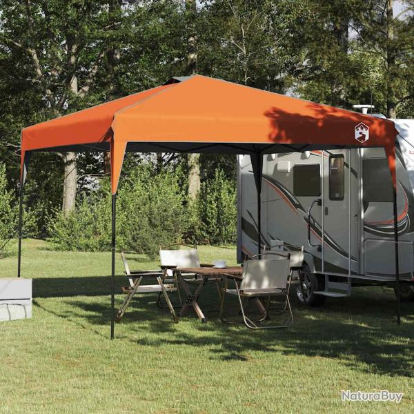 Tente � abri Orange 290 x 290 x 251 cm tissu