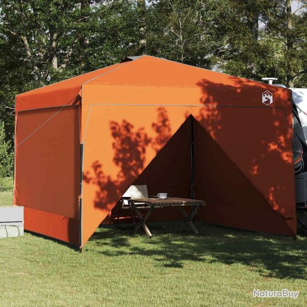 Tente � abri Orange 290 x 290 x 251 cm tissu
