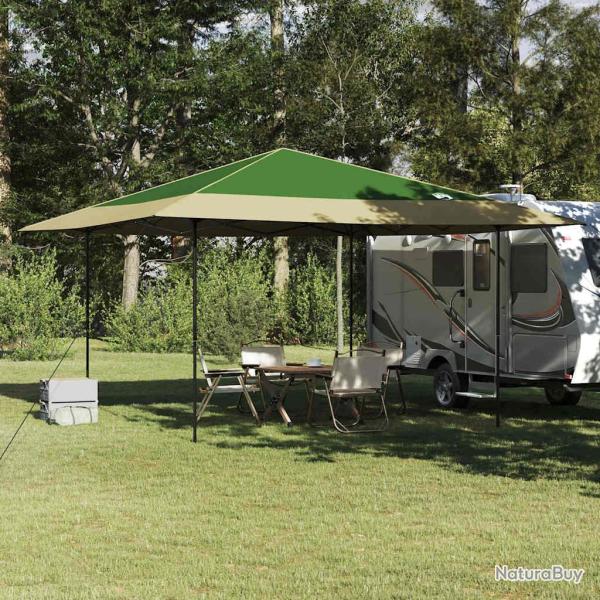 Tente � abri Vert 395 x 395 x 251 cm tissu