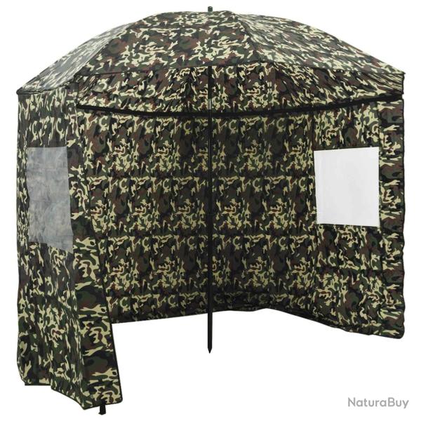 Umbrella de p�che Camouflage 240 x 210 cm Polyester Oxford