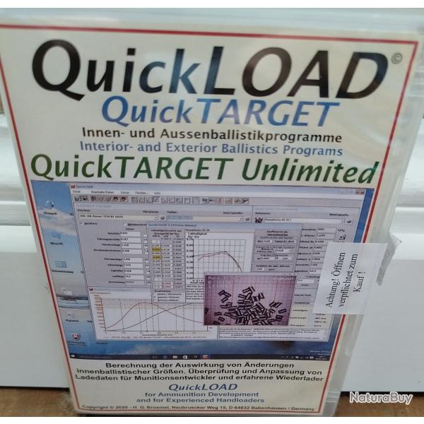 Logiciel de tir Quick LOAD