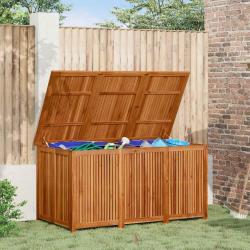 Bo&icirc;te de rangement de jardin 150x80x75 cm bois massif d'acacia