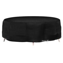 Housse pour salon &icirc;lot 10 oeillets &Oslash;236x67 cm rond