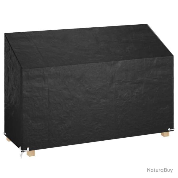 Housse de banc de jardin 8 oeillets 190x70x70/88 cm poly�thyl�ne