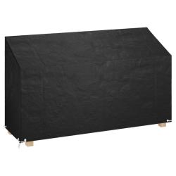 Housse de banc de jardin 12 oeillets 210x70x70/88cm poly&eacute;thyl&egrave;ne