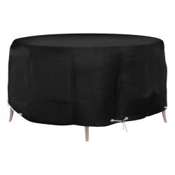 Housse pour meubles de jardin 10 oeillets &Oslash;260x90 cm rond